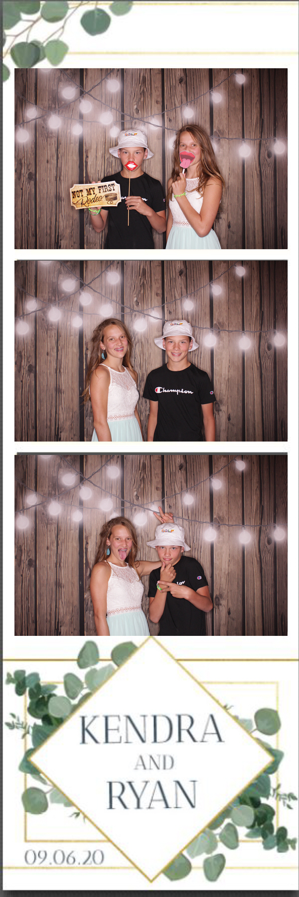 Kendra & Ryan | View more photos from the event at gallery.photoboothbillings.com/u/PhotoBoothBillings/Kendra-Ryan